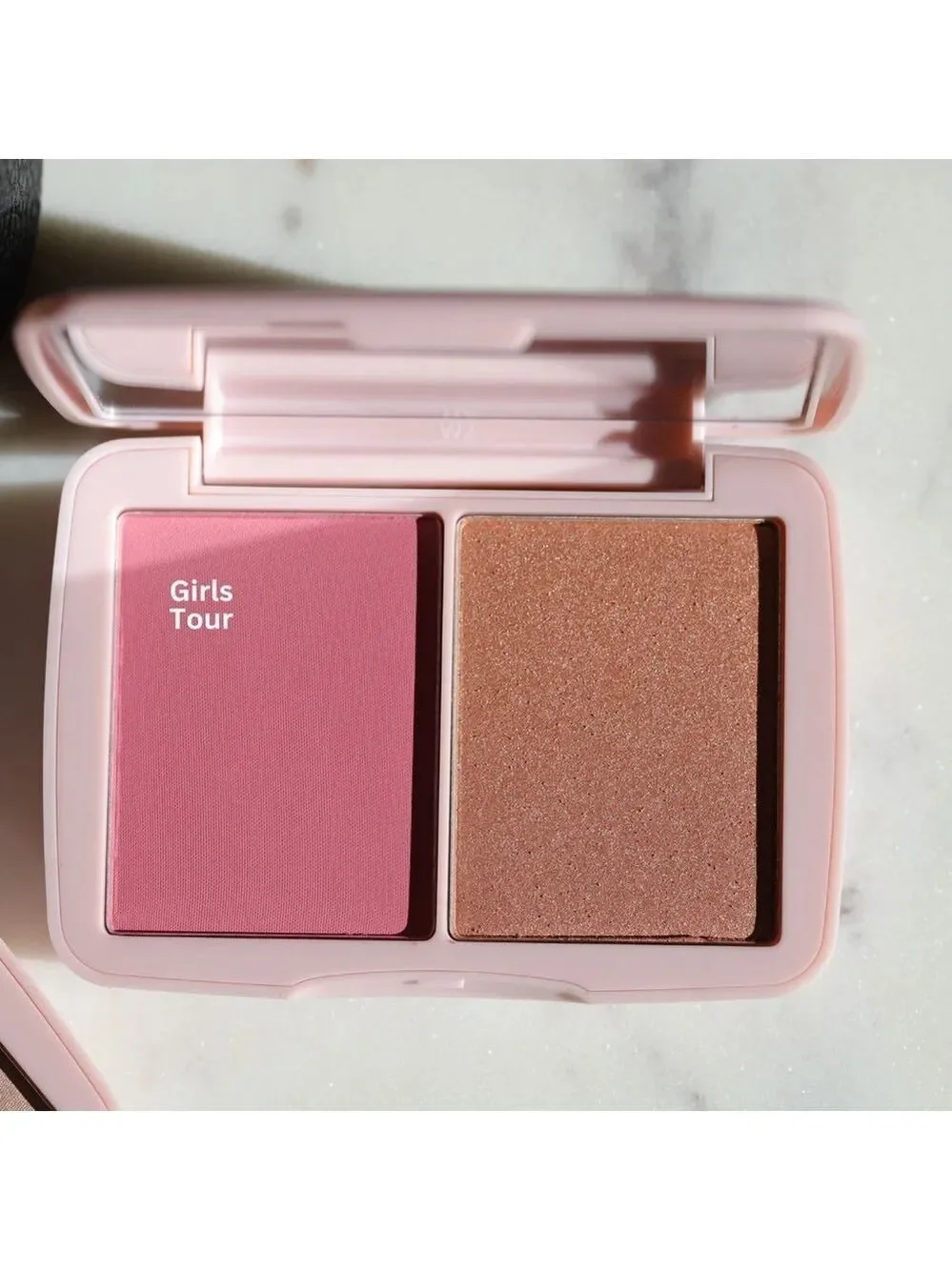 Half Caked Double Dipper Color Duo in Girls Tour (highlighter, blush & bronzer)